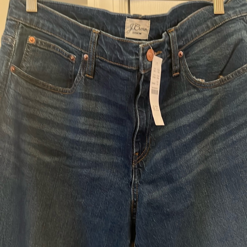 Jcrew fab blue denim - size 32 never worn with tags - great denim